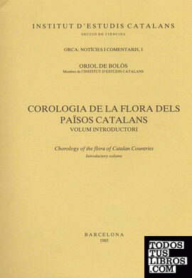 Corologia de la flora dels països catalans