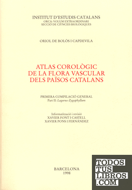 Atlas corològic de la flora vascular dels Països Catalans