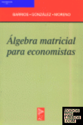 Álgebra matricial para economistas