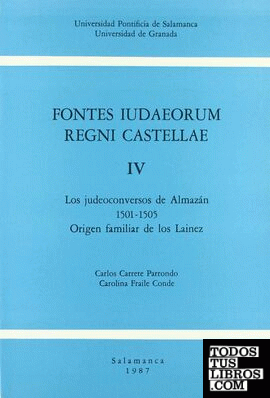 Fontes iudaeorum regni castellae IV