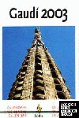 Calendari Gaudí 2003 (CD)