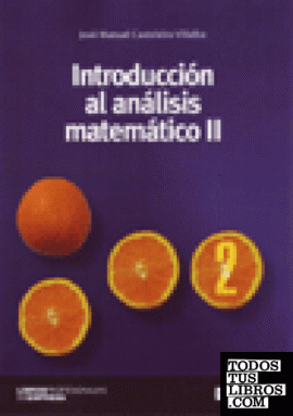 Introducción al análisis matemático II
