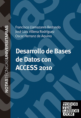 Desarrollo de Bases de Datos con ACCESS 2010