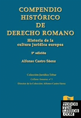 Compendio histórico derecho romano