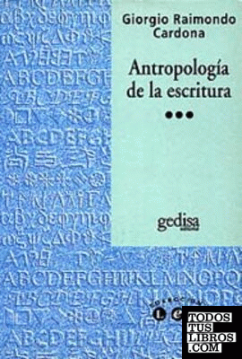Antropología de la escritura