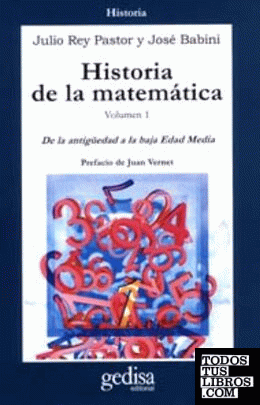 Historia de la matemática - vol. 1