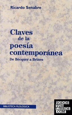 Claves de la poesía contemporánea