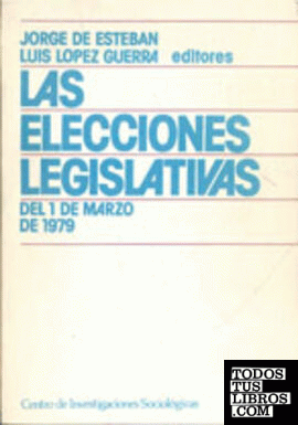 Las elecciones legislativas del 1 de marzo de 1979