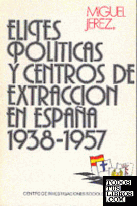 Elites políticas y centro de extracción en España, 1938-1957
