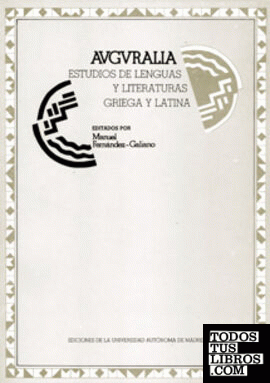 Auguralia.Estudios de lenguas y literaturas griega y latina