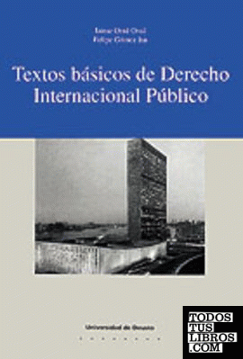Textos básicos de Derecho Internacional Público