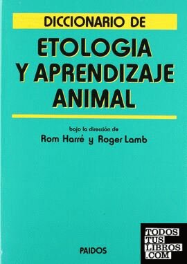 Diccionario de etología y aprendizaje animal