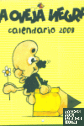 2003 CALENDARIO PARED OVEJA NEGRA**