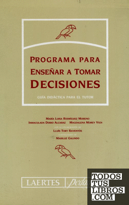 Programa para enseñar a tomar decisiones (Tutor)