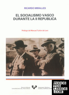 El socialismo vasco durante la Segunda República