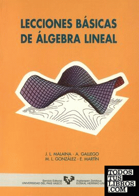 Lecciones básicas de álgebra lineal