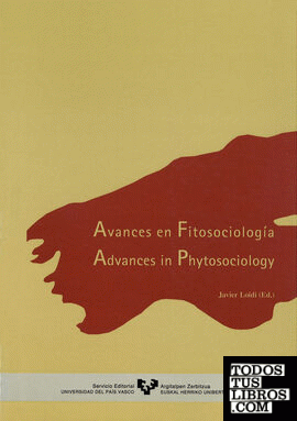 Avances en fitosociología - Advances in phytosociology
