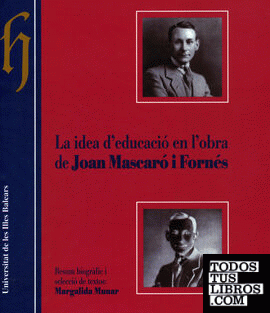 La idea d'educació en l'obra de Joan Mascaró i Fornés