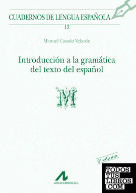 Introducción a la gramática del texto en español (M)