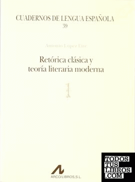Retórica clásica y teoría literaria moderna (l)