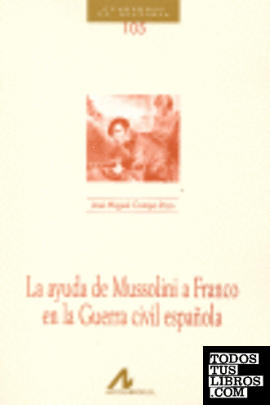 La ayuda de Mussolini a Franco en la Guerra civil española