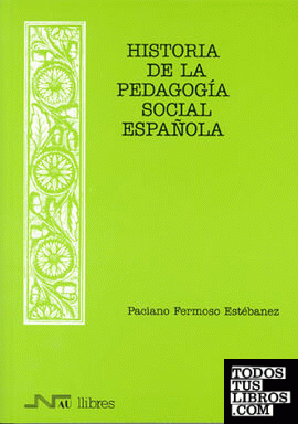 16. Historia de la pedagogía social española
