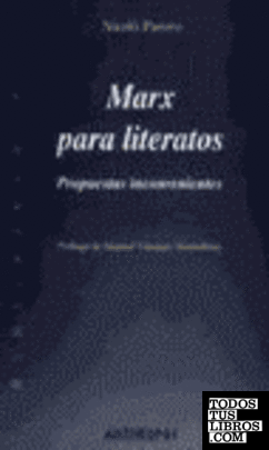 MARX PARA LITERATOS