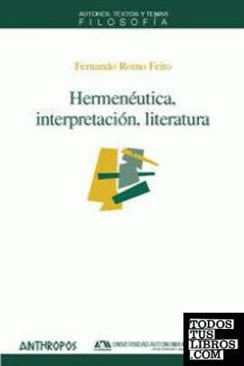 HERMENEUTICA INTERPRETACION LITERATURA