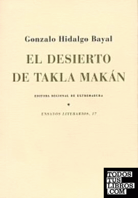 El desierto de Takla Makán. Lecturas de Ferlosio
