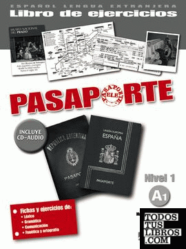 Pasaporte 1 (A1) - libro de ejercicios + CD audio