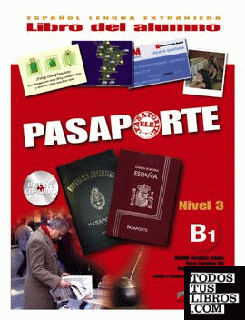 Pasaporte 3 (B1) libro del alumno + CD audio