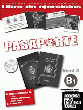Pasaporte 3 (B1) - libro de ejercicios + CD audio
