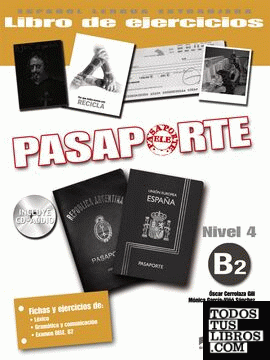 Pasaporte 4 (B2) - libro de ejercicios + CD audio