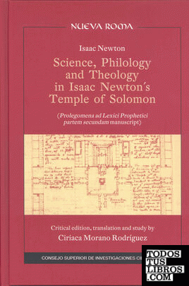 Science, Philology and Theology in Isaac Newton's Temple of Solomon
