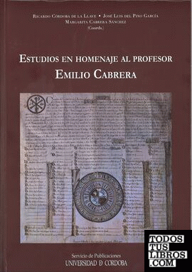 Estudios en Homenaje al Profesor Emilio Cabrera