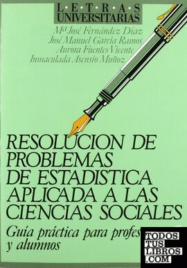 Resolución problemas de estadística aplicada a ciencias sociales