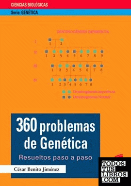 360 problemas de genética
