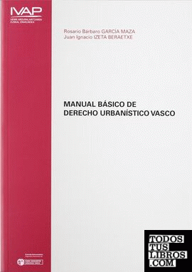 Manual básico de derecho urbanístico vasco