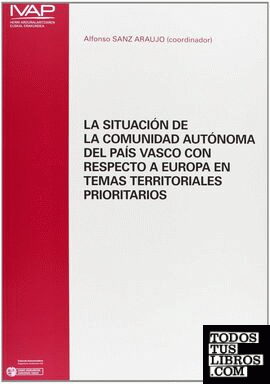 La situación de la comunidad autónoma del País Vasco con respecto a Europa en temas territoriales prioritarios