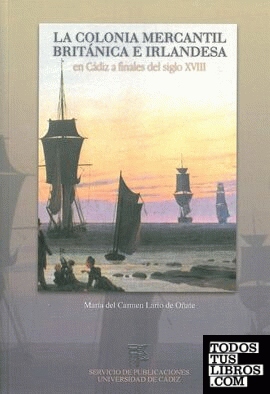 Colonia mercantil británica e irlandesa en Cádiz a finales del siglo XVIII