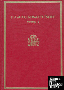 Memoria de la Fiscalía General del Estado 2006