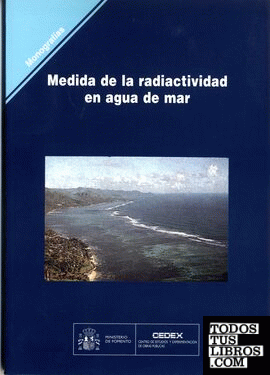 Medida de la radiactividad en agua de mar. M-74