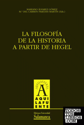 La filosofía de la Historia a partir de Hegel
