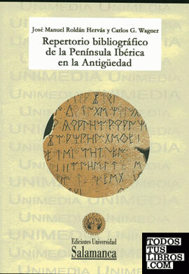 Repertorio bibliográfico de la peninsula Ibérica en la antigüedad