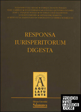 Responsa Iurisperitorum Digesta, vol. I