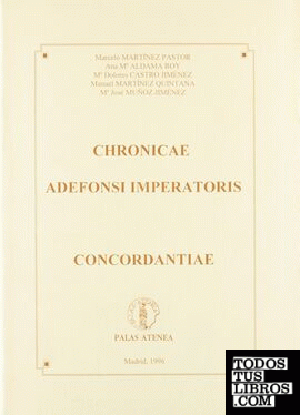 Concordantie Chronicae Adefonsi Imperatoris