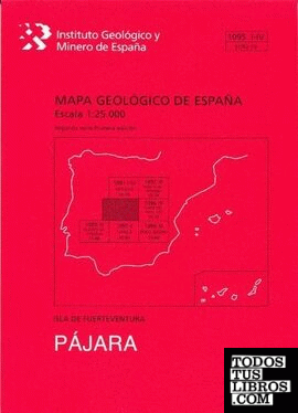 Mapa geológico de España, E 1:25.000. Hoja 1095-I-IV, Pájara