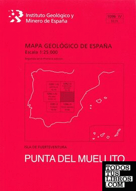 Mapa geológico de España, E 1:25.000. Hoja 1096-IV, Punta del Muellito