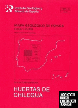 Mapa geológico de España, E 1:25.000. Hoja 1095-III, Huertas de Chilegua
