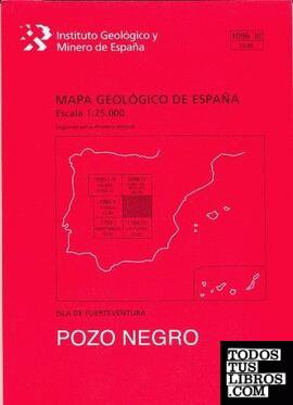 Mapa geológico de España, E 1:25.000. Hoja 1096-IV, Pozo Negro